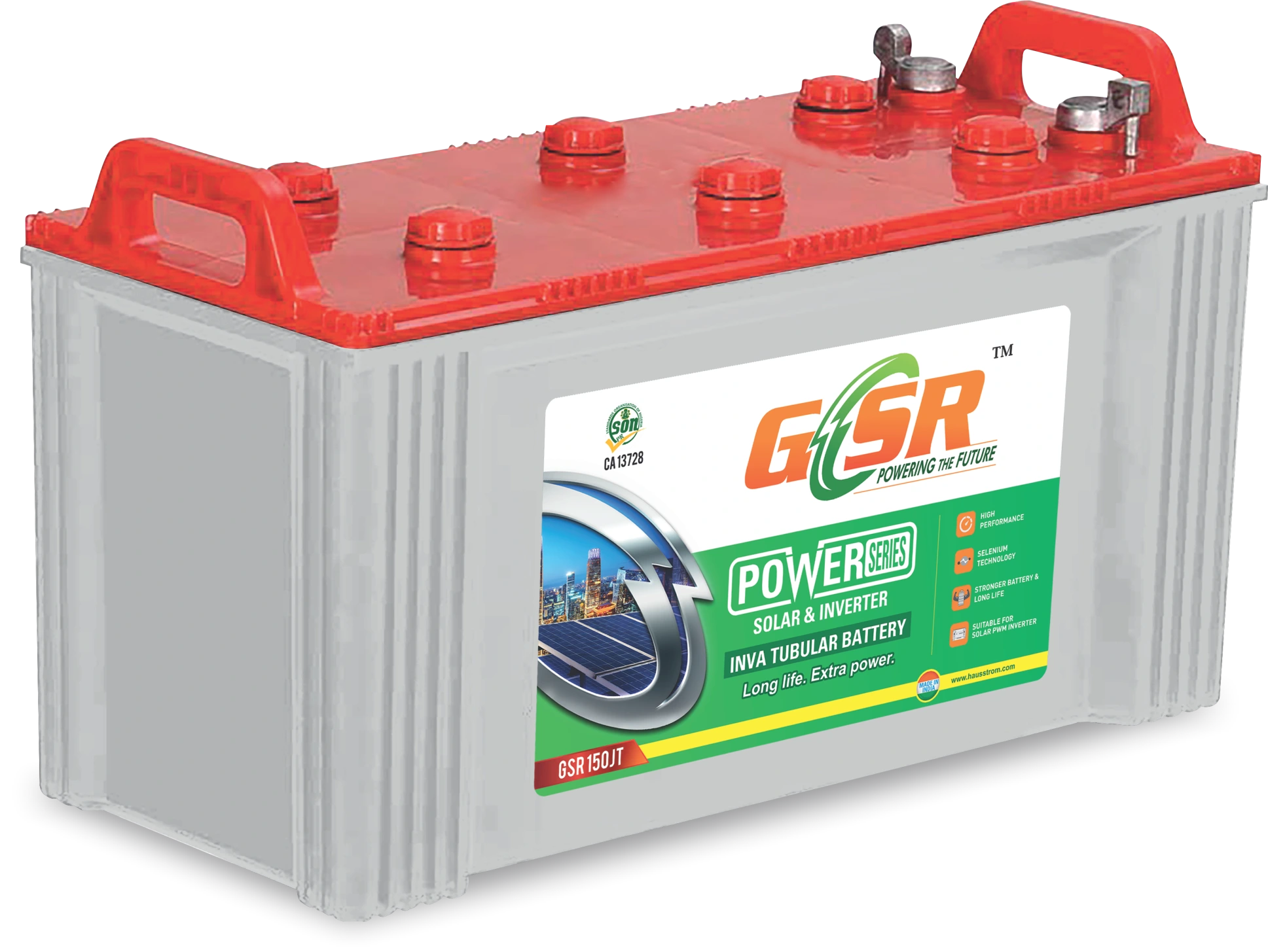 GSR 150AH tubular battery