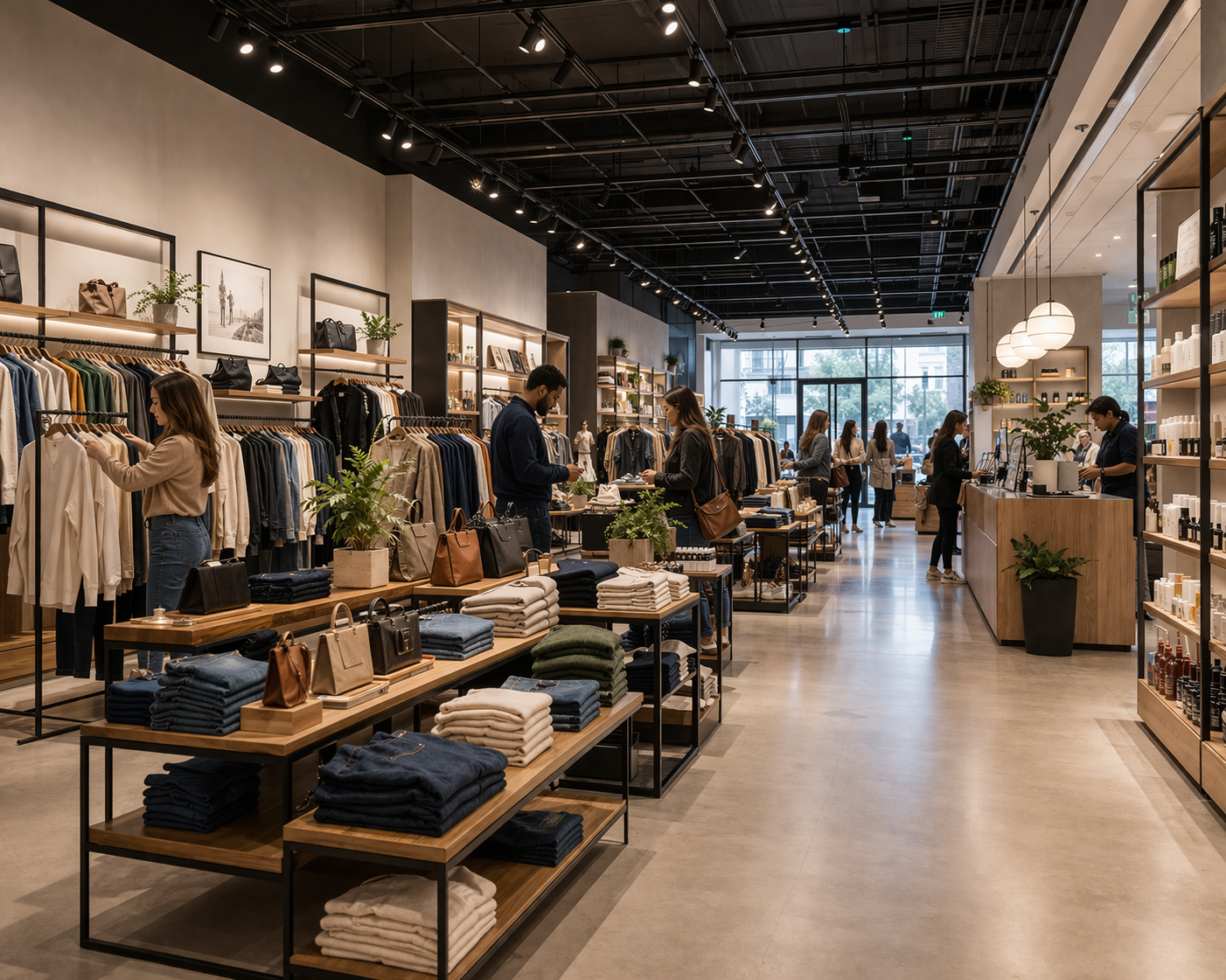Retail and service environments