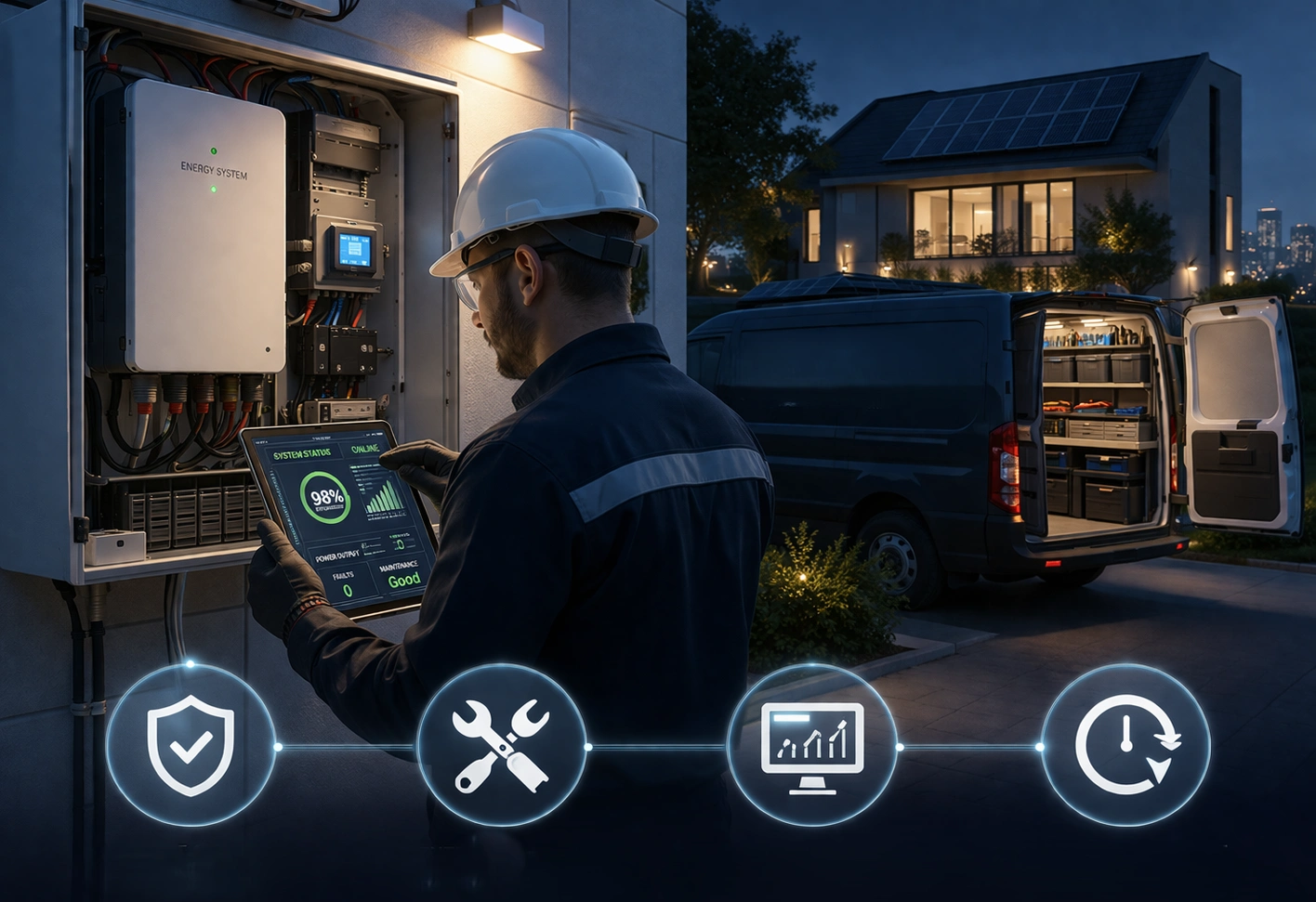 Hausstrom support