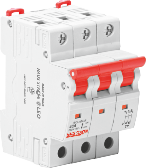 Hausstrom isolator